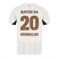 Bayer Leverkusen Alejandro Grimaldo #20 Auswärtstrikot 2024-25 Kurzarm